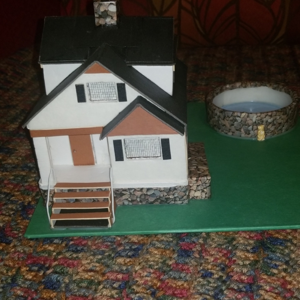 Handmade Miniature House